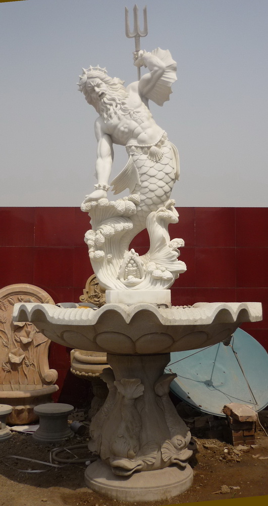 Sea God Marble Fountain