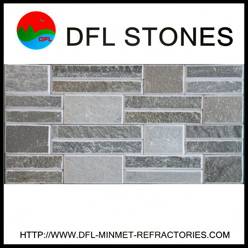 Grey chamfer cultural stone