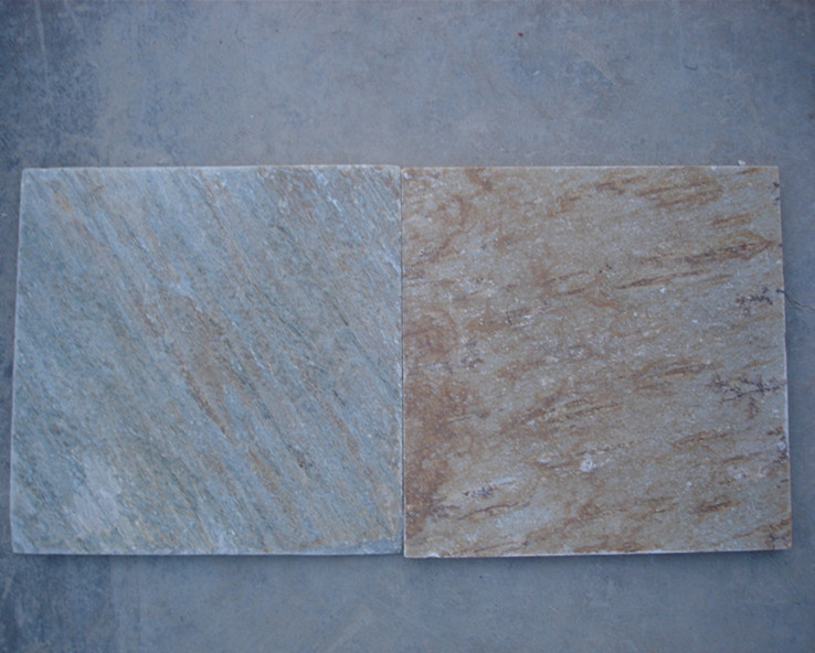 Mixed beige standard tiles